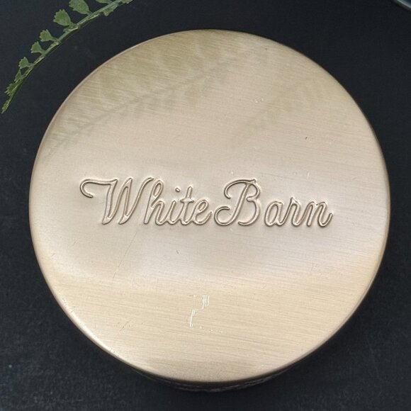 BBW Almond Croissant White Barn Bath & Body Works 3 Wick Candle - Picture 8 of 10